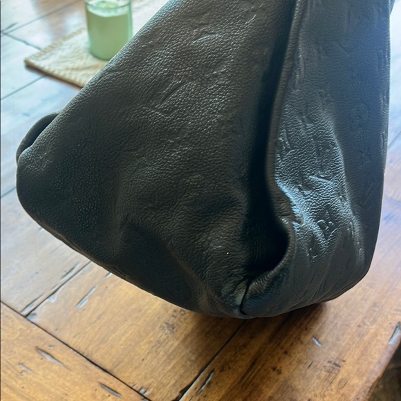 🌸HP🌸Louis Vuitton empreinte leather artsy MM Blue Designer Tote Bag - Picture 5 of 13